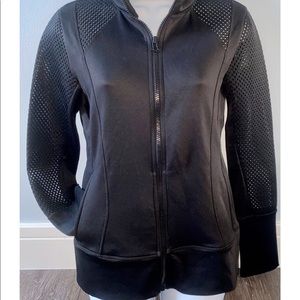 Mesh Active-Wear Zip-Up Jacket 90 Degrees